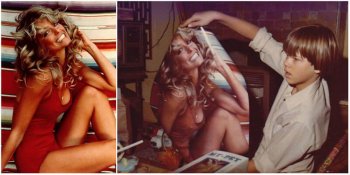 Фарра Фосетт - история культового фото в красном купальнике