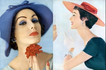 Модные женские шляпки 1950-х годов «Emme Hats»