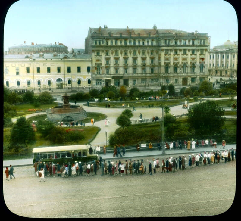 Площадь Свердлова (Театральная), Москва 1930-е годы