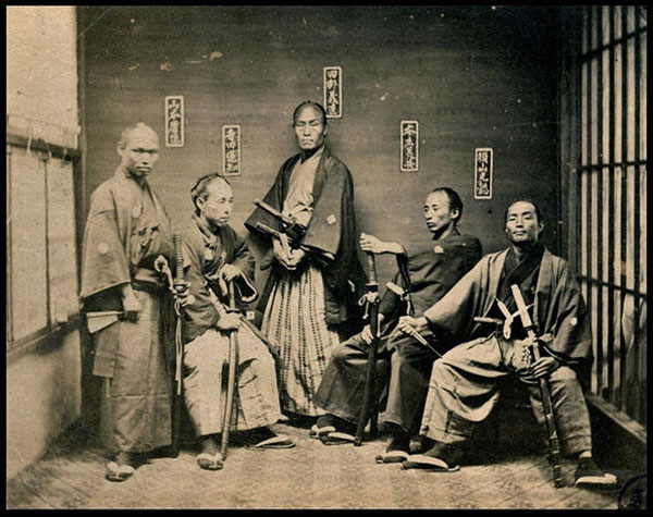 Японские самураи, 1860